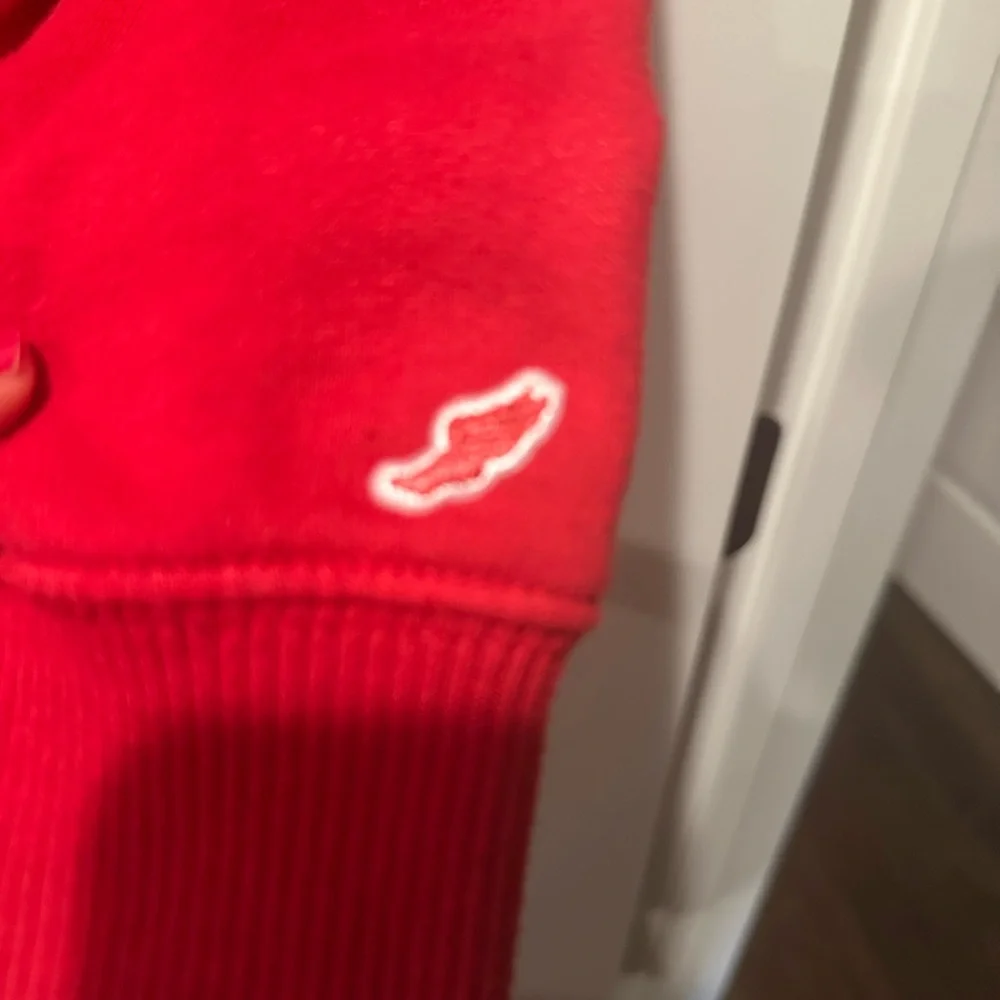 RMU Colonials Red Women's 1/4 Zip-Up Sweatshirt. X-Large. - Picture 4 of 5